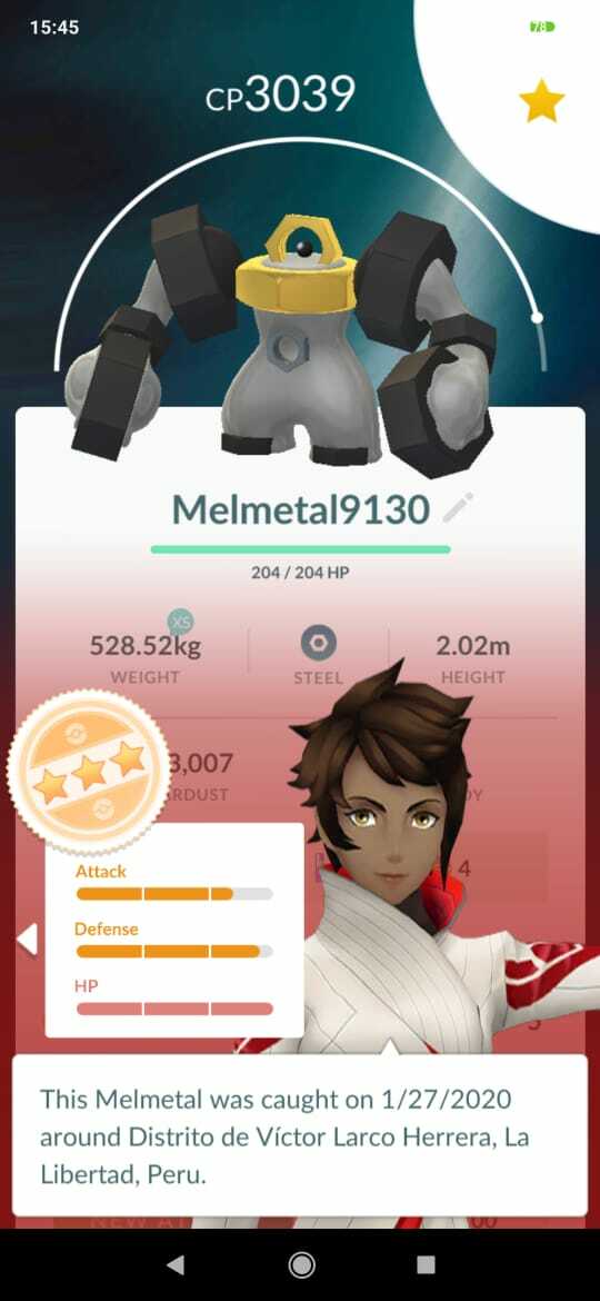 MELMETAL POKEMON GO - MELTAN EVOLUTION - PVP 