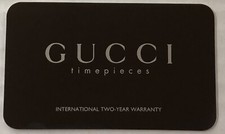 Gucci Watch Manuals, Guides & Catalogs for sale | eBay
