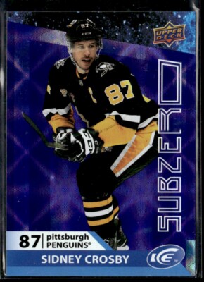 2021-22 Upper Deck Ice Sub Zero Sidney Crosby #SZ-5