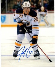 JAKE MCCABE BUFFALO SABRES 8X10 AUTOGRAPHED SIGNED PHOTO COA TORONTO MAPLE LEAFS