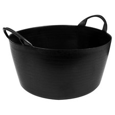 Sealey Heavy-Duty Flexi Tub 30L - Black - SFT30