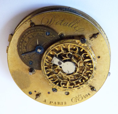 ANCIEN MOUVEMENT A SONNERIE MOUVEMENT DE MONTRE COQ GOUSSET EPOQUE