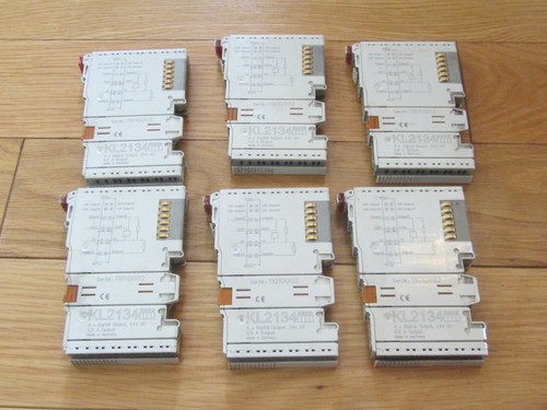 KL2134 Beckoff  Output Terminal  LOT OF 6 (USED TESTED)! Exc. Cond! The BEST!