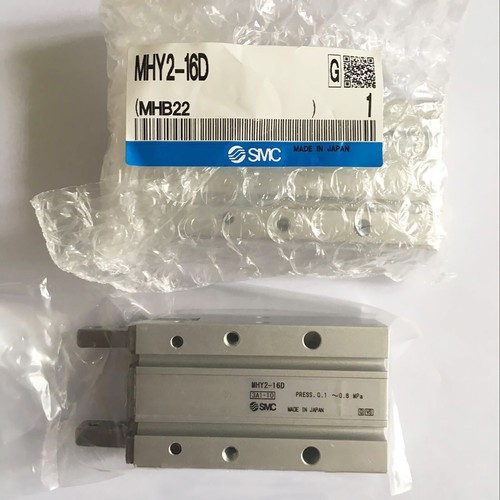 Smc mhy2 16d angular gripper double acting 2 finger tap mounting ebay