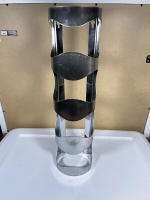 IKEA STAINLESS STEEL BOTTLE WALL MOUNTED WINE RACK