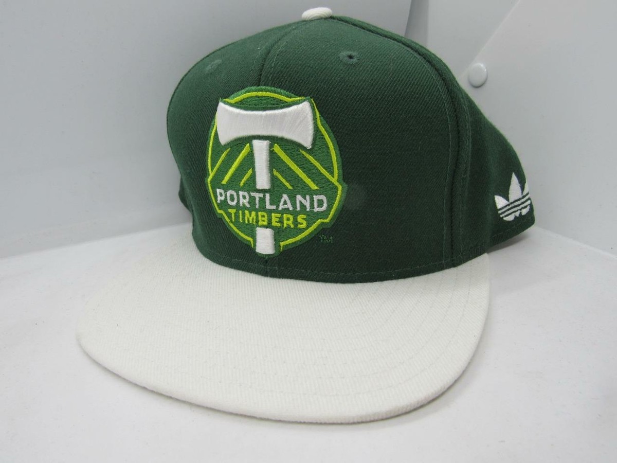 New MLS Portland Timbers Mens OSFA Adidas Snapback Flatbrim Hat | eBay