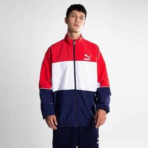 puma red and white jacket