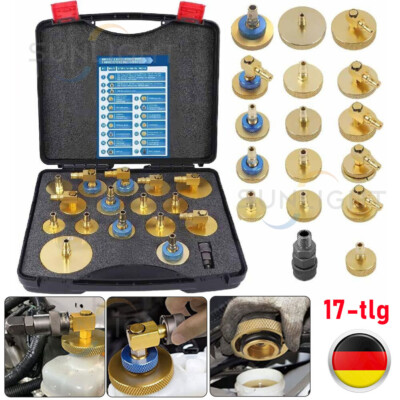 Bremsenentlüftungsgerät Bremse Bremsenentlüftung Adapter Satz Set Kit für AST618
