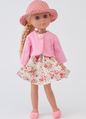 KWIK SEW SEWING PATTERN 4362 14" DOLL CLOTHES FITS GLITTER GIRLS, WELLIE WISHERS - Picture 2 of 10