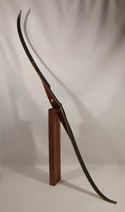 Arc Recourbé Vintage Bear Archery Tigercat 59" - Fibre De Verre, Multicolore