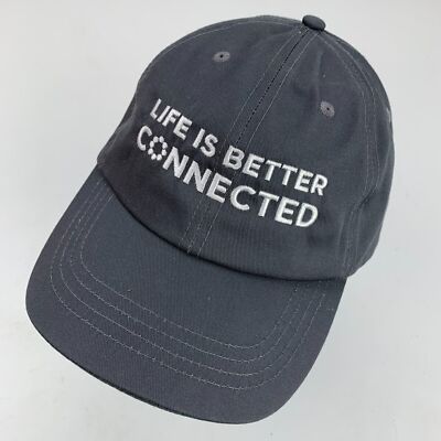 Life Is Better Connected Ball Cap Hat Adjustable Baseball