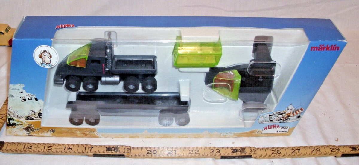 MARKLIN OF GERMANY ALPHA EXPLORER SHUTTLE TRUCK TOY SET 2582 NEW