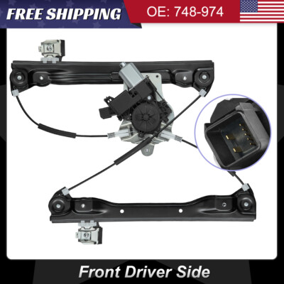Front Driver For 11-15 Chevrolet Cruze Limited Power Window Regulator w/ Motor