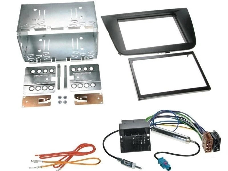 JVC Autoradio Touchscreen Bluetooth für Seat Altea ab 2004 schwarz ohne Canbus - Bild 2 von 4