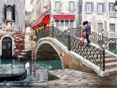 Diamond Painting Venetian Romance 40x30 cm 1 St - Neu