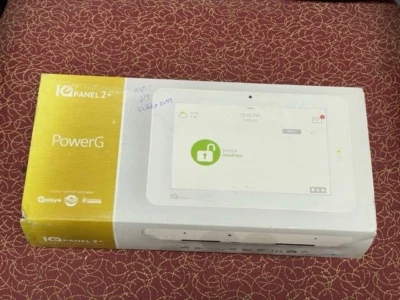 New Qolsys PowerG IQ Panel 2+ Plus QS9201-1208-840 Wireless 319.5MHz Verizon LTE