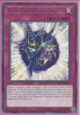 Yugioh - Magician Navigation - Rare - 1st Edition Card
