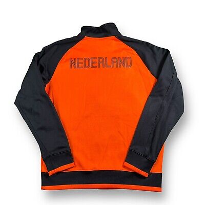 Nike 2012-13 Holland Netherlands Orange/Black Full Zip Track Nike 2012-13 Holland Netherlands Orange/Black Full Zip Track
