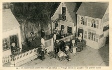 Carte LA CHAUSSEE SAINT VICTOR Village blésois de poupées Un quartier animé