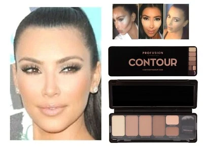 PROFUSION 6 Farben Concealer Palette Gesicht Make-up Kontur Kit Creme Neutral Beauty Set