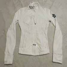 Lululemon Women's Define Cropped Jacket Nulu Bone Color, Size 4 Brand New 