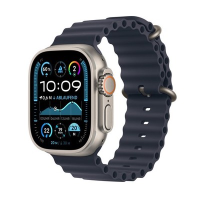 Apple Watch Ultra 2 Titanium (Cellular) 49mm Titaniumgehäuse natur, Ocean