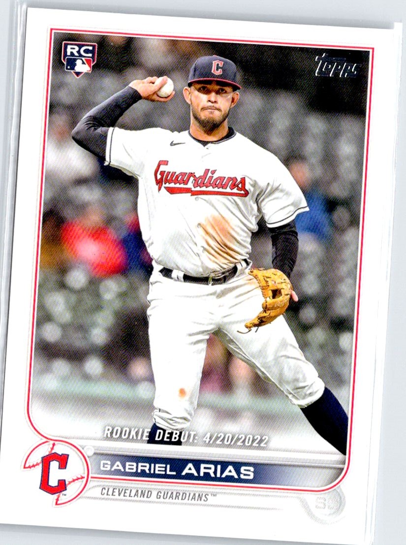 2022 Topps Update Gabriel Arias #US321 RC