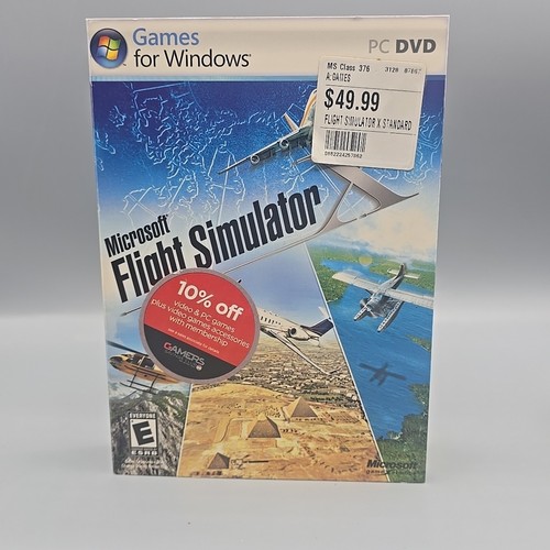 Microsoft Flight Simulator X (PC, 2006) DVD-ROM Brand New Factory Sealed! - Picture 7 of 10
