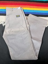 Vtg NOS Oshkosh B'Gosh Trim Painters Carpenter Corduroy Pants 31x33 NWT USA Made