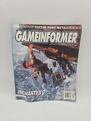 Game Informer Collectable Video Game Magazine #189 January 2009 Uncharted 2