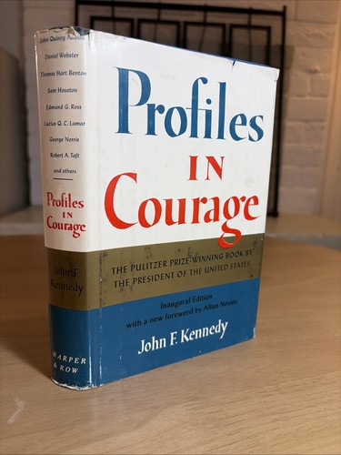 Profiles in Courage John F. Kennedy Inaugural Edition HCDJ 1961 - Afbeelding 1 van 8