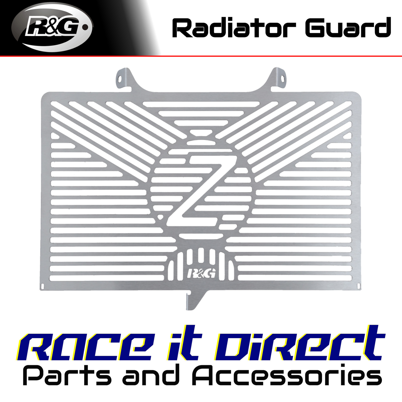 Branded Radiator Guard for Kawasaki Z900RS 2018-2020 R&G