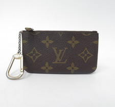 Authentic LOUIS VUITTON Monogram Coin Purse Key Pochette Cles F 50350