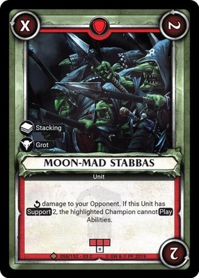 Moon-mad Stabbas - FOIL - Savagery - Warhammer Age of Sigmar
