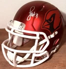 LARRY FITZGERALD SIGNED Mini Helmet JSA COA ARIZONA CARDINALS