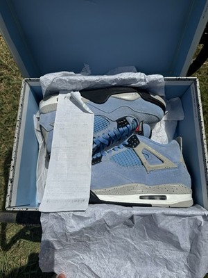Air Jordan 4 University Blue Size 8 Men