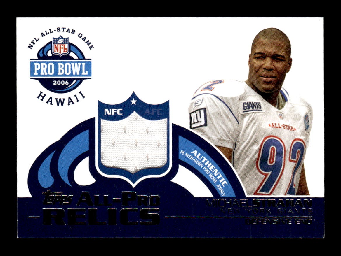 2006 Topps #AP-MST Michael Strahan All-Pro Relics