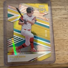 2020 Panini Elite Extra Edition Prime Numbers 8/ 10 Colten Keith #139