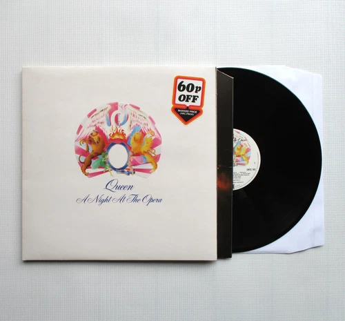 Queen A Night At The Opera UK 1975 1st Press Embossed Vinyl LP Album BLAIR'S Cut