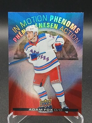 Adam Fox In Motion Phenoms 23-24 Tim Hortons - NHL New York Rangers