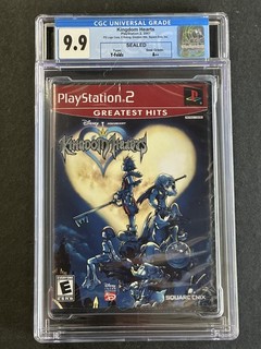 2007 PlayStation 2 PS2 Kingdom Hearts Video Game CGC 9.9 Seal Grade A