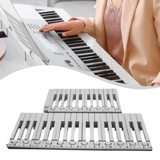 36Pcs Replacement Electric Piano Keys Keyboard Components White 5 groups  1