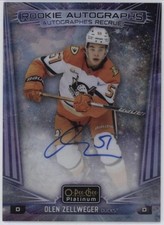 2024-25 OPC Platinum Rookie Auto Cosmic 46/50 Olen Zellweger