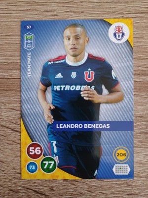 Panini Adrenalyn XL Karten - Nr. 57 - Leandro Benegas - Championship 2019 - Chile...