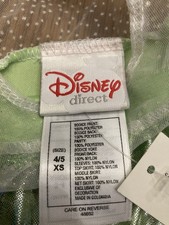 Disney Store Tinker Bell Costume Child Size XS 4/5 Long Sleeve NWT. Ballerina