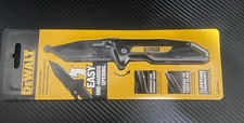 DEWALT 3.25 Stainless Steel Partially Serrated Tanto Pocket Knife DWHT10910 NEW