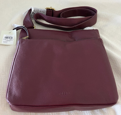 Fossil Corey Crossbody - Cabernet - Brand New w/Box