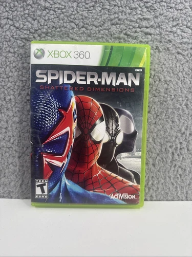 Spider-Man: Shattered Dimensions (Microsoft Xbox 360, 2010) Complete/Cib Tested