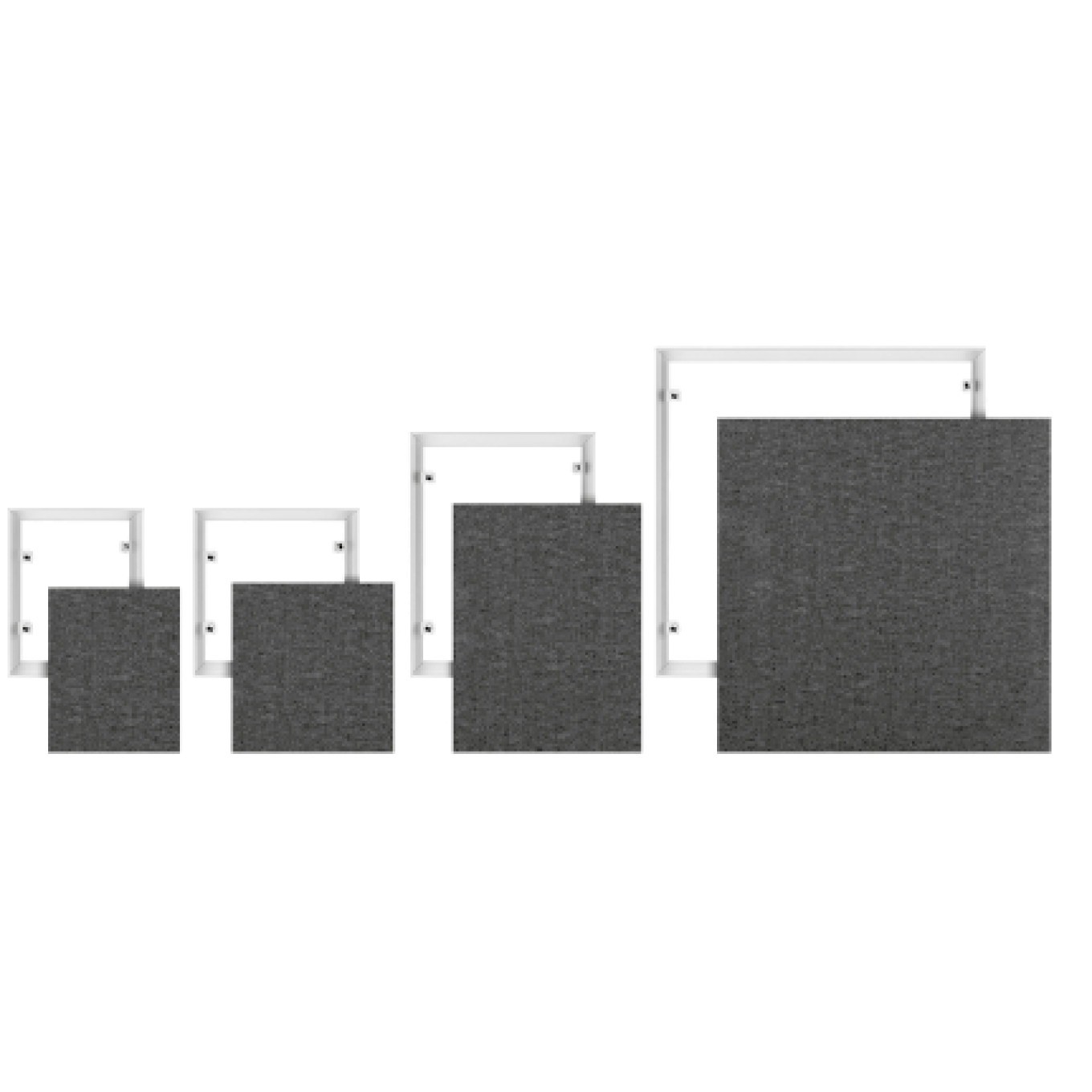 Tiled Magnetic Access Panel Control Hatch Inspection Service Door Caches Locks 250mm x 400mm MPCV15 - Image 2