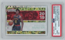 2019-20 Panini Contenders Draft Class Cracked Ice /25 psa9 De'Andre Hunter 01/25